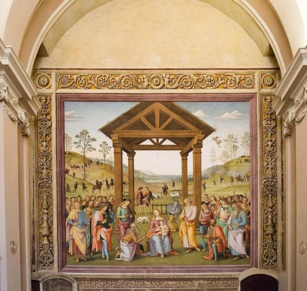 La Casa Di Lella Apartment Citta della Pieve Luaran gambar